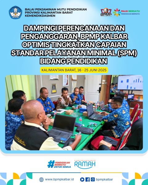 Pendampingan Perencanaan Pemerintah Daerah dalam e-Rakortek di wilayah Kalimantan Barat