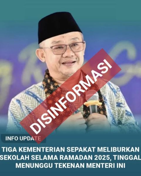 Disinformasi tentang Libur Sekolah Selama Ramadan 2025  
